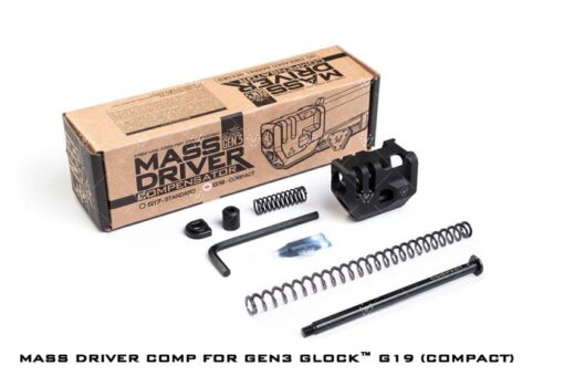 Strike Industries Mass Driver 50 State Legal Compensator 9MM For GLOCK™ 19 Gen 3