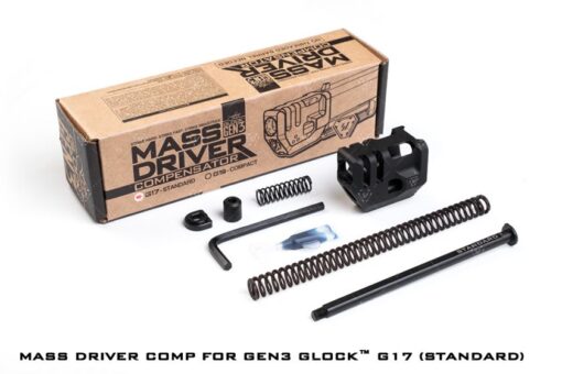 Strike Industries Mass Driver 50 State Legal Compensator 9MM For GLOCK™ 17 Gen 3